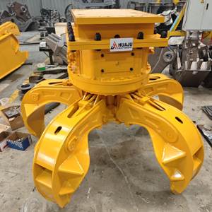 Poly-Greifer für Metallschrott-Handhabung Orangenschalen-Greifer für Mini-Bagger und LKW-Kräne - Product Image 2