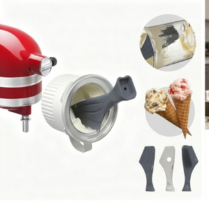 Nouvel arrivage : Brosse de nettoyage en silicone pour machine à crème glacée et accessoire à glace pilée, outil de nettoyage anti-rayures pour batteur <span class=keywords><strong>KitchenAid</strong></span> - Product Image 2