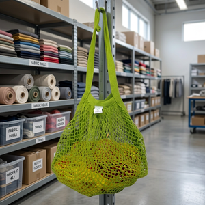 Custom Mesh <b>Bags</b> Bulk Manufacturer Wholesale <b>Net</b> Packaging Pouches for Business Supply - Product Image 1