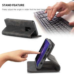 Funda de cuero con tapa para <span class=keywords><strong>Samsung</strong></span> Galaxy S9, funda con ranuras para tarjetas y dinero, para <span class=keywords><strong>Samsung</strong></span> S9 plus, <span class=keywords><strong>precio</strong></span> al por mayor - Product Image 3