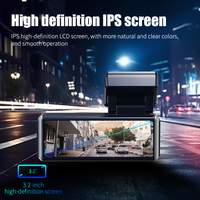 Vente directe usine – Caméra embarquée 4K double objectif avec vision nocturne, enregistrement en boucle, contrôle par application, capteur G, mode stationnement, Wi-Fi intégré, garantie 1 an
