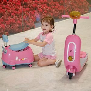 Monopattino per Bambini 3 in 1 con 5 Ruote, Bici Senza Pedali, Scooter da Allenamento, Auto Giocattolo Sicura per Bambini - Product Image 5