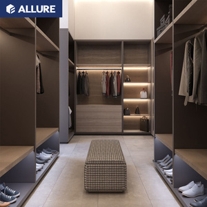 Armadi a Muro Moderni in Legno a Forma di L, Design Personalizzato per Camera da Letto, Vendita all'Ingrosso - Product Image 3