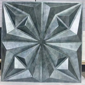 Luxuriöse Maßgefertigte Moderne Wasserdichte Hotel-Wanddekoration Innenverkleidung PVC Wohnzimmer TV-Hintergrund Schlafzimmer Geprägte 3D-Kunstwand - Product Image 6