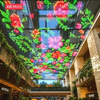 Layar Digital Signage LED Ultra Terang Intensitas Tinggi Visibilitas Jarak Jauh Tahan Air IP67 untuk Lift, Stadion, dan Area Luas