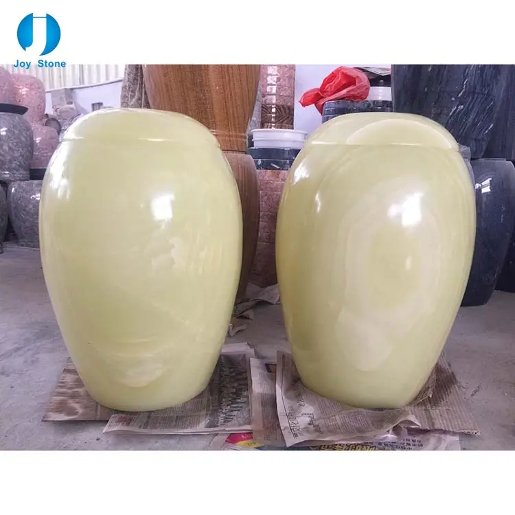 Özel cilalı külleri Jade Cremation Urn