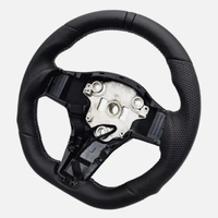 Volant chauffant pour Tesla Model 3 2017-2023 Model Y 2020-2024 Volant en cuir perforé avec fonction de chauffage