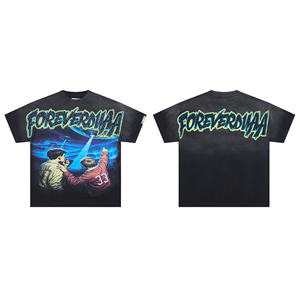 Camiseta <span class=keywords><strong>de</strong></span> Manga Corta DUAA para <span class=keywords><strong>Hombre</strong></span>, Estilo Casual, con Estampado <span class=keywords><strong>de</strong></span> Letras con Pedrería, Nueva Moda <span class=keywords><strong>de</strong></span> Verano - Product Image 3