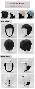 <span class=keywords><strong>Casco</strong></span> de esquí de protección para la cabeza seguro personalizado barato al por mayor con forro de malla larga para chico joven adulto - Product Image 5