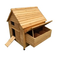 Qutdoor Bois Animal Pet Poule Cages Maison En Bois Grand Poulailler