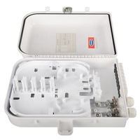 16 Çekirdekli Fiber Optik Kaset Bölücü Kutu IP65 Su Geçirmez Dış Mekan FTTH NAP ODP FAT FDB SC 1:16 Terminal Kutusu GPRS TCP