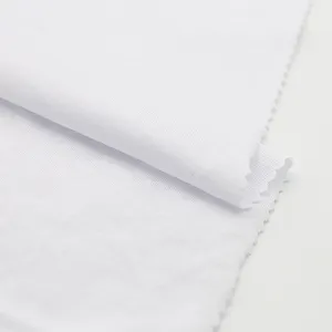 100%Cotton T Shirt Fabric Manufacturers Knit Single Jersey Fabric Stocklot