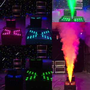 Machine à <span class=keywords><strong>fumée</strong></span> verticale extérieure 3300W haute vitesse 15M à jet de brume RGBW LED pour concerts, discothèques, événements et spectacles musicaux - Product Image 2