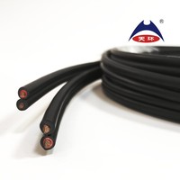 Cable Solar Doble de Alta Calidad con Certificación TUV, DC PV, 2*2.5MM2 2*4MM2 2*10MM2, Hecho de Cobre Estañado con Aislamiento XLPO