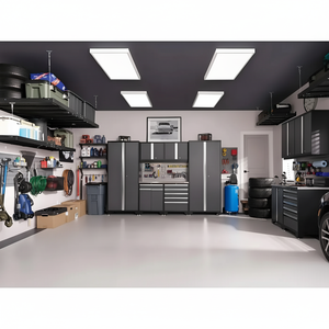 Nouvelle armoire à outils noire combinée pour <span class=keywords><strong>atelier</strong></span> de réparation automobile, en acier laminé à froid, avec établi amovible pour le rangement <span class=keywords><strong>d</strong></span>'outils de garage - Product Image 1