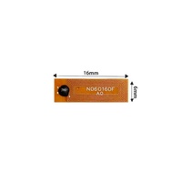 Micro-puce HF miniature 8*13*0.6mm ISO15693, étanche, passive, souple, NFC FPC, mini-étiquette 13.56MHz, distance de lecture 10-15mm pour la sécurité