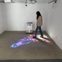 Projecteur holographique interactif IMAX d'intérieur personnalisé pour une expérience de cinéma orbital immersive