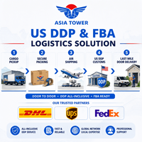 Transitaire Fret Aérien Marchandises Spéciales Chine USA DDP FBA Livraison Porte-à-Porte DHL UPS FedEx Services Logistiques Assurance