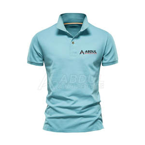 Ropa de moda Hombres Polo Camisetas Tela de algodón Hombres Polo Camisetas Nuevo estilo Hombres Polo Camisetas - Product Image 2