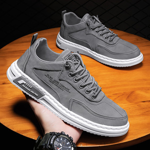 Zapatillas Deportivas Casuales Modernas y Versátiles, Antideslizantes, Impermeables, Resistentes al Desgaste, Ligeras, con Cordones, para Hombre - Product Image 1