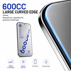 Protector de Pantalla de Vidrio Templado de Privacidad de 600CC para iPhone, Anti Espía, Borde Curvo - Product Image 5