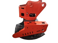 Stable Performance Excavator Timber Grapple Clamp Saw for Mountain Forest Work & Log Processing