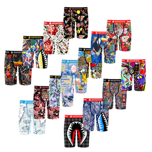 Venta al por mayor Ethica Shark Print Top-Rated Transpirable Chic <span class=keywords><strong>Boxer</strong></span> Brief Ropa interior para hombres - Product Image 3