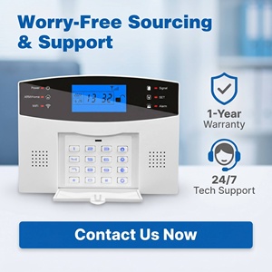 Système d'alarme intelligent Tuya WiFi 2G pour maison connectée, 99 zones sans fil, 7 zones filaires, portable, ABS, capteur de mouvement PIR, sirène SOS, contrôle par application - Product Image 3