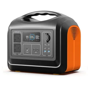 En stock Tragbare Powerstation LiFePO4 Batterie Banque de charge 1800W Centrale électrique portable 2000W Générateur solaire Générateur électrique