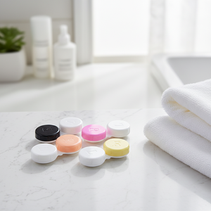 Estuche para Lentes de Contacto de Alta Calidad, Caja de Cuidado, Venta al por Mayor, Estuche para Lentes de Contacto Colorido y Económico, Caja Exhibidora para Lentes de Contacto - Product Image 1