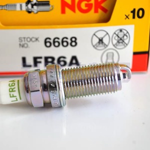 Para NGK, bujía de aleación de níquel caliente de comercio electrónico transfronterizo LFR6A 6668 Jingyi S50X5 XV Zhonghua H530, tipo de combustible eléctrico nuevo - Product Image 2