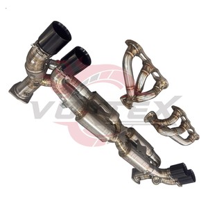 ท่อไอเสียไทเทเนียม Vortex Sports Performance สำหรับ Porsche 911 991.2 Turbo S Valvetronic Catback พร้อมอุปกรณ์ตกแต่งสำหรับรถซูเปอร์คาร์ - Product Image 1