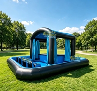 Tente de bar aquatique gonflable couleur personnalisée, pub gonflable flottant pour adultes, bar gonflable pour piscine extérieure pour fête d'été