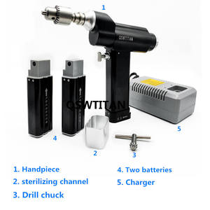 Taladro canulado ortopédico para cirugía de trauma, taladro óseo, instrumentos quirúrgicos ortopédicos veterinarios - Product Image 3