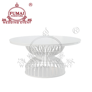 Foshan โต๊ะแต่งงานโลหะสีขาว MDF สำหรับงานแต่งงานเฟอร์นิเจอร์กลางแจ้ง - Product Image 5