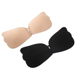 Vrouwen Siliconen Beha Bandage Strapless Backless Push Up Sexy Adhesive Onzichtbare Beha