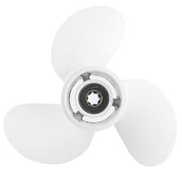 Nouvelle hélice de bateau 9 1/4*9 3/4-J, pièces de rechange, 8 dents cannelées RH pour moteur hors-bord Yamaha 8-15HP, OEM 683-45952-00-EL