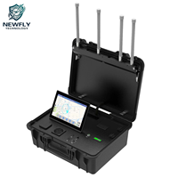 Détecteur de drones portable DJI AUTEL FPV WiFi 1-10 km avec suivi de trajectoire et carte GIS pour patrouille de sécurité