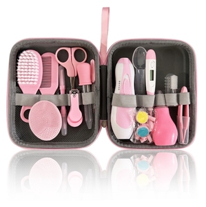Baby <strong>Care</strong> Kit Nail Clippers Nail Driller Massage Scalp Shampoo Brushes Medicine Feeder 20-piece Brush EVA <strong>Package</strong> <strong>Care</strong> Set - Product Image 1