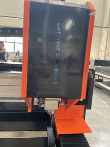 Mesin Pemotong Laser Serat CNC 1500W Pendingin Air Mendukung AI LAS BMP <span class=keywords><strong>PLOT</strong></span> Otomatis untuk Pemotongan Lembaran Logam - Product Image 6