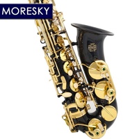 MORESKY Alto Saxophone EB Tone Black E-Flat Wind Instrument Brass & Alloy MAS-102