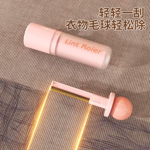 Lint Roller Manual Washable Plastic Clothes Lint Sticking Roller Stretchable Design - Product Image 4