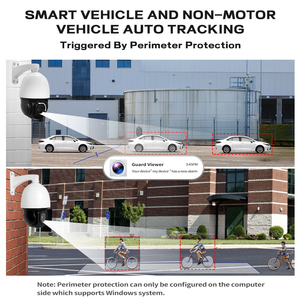 Cámara de Vigilancia Inteligente PTZ para Exteriores, 3MP, <span class=keywords><strong>IP</strong></span>, CCTV, Seguridad, <span class=keywords><strong>Zoom</strong></span> <span class=keywords><strong>20X</strong></span>, Visión Nocturna IR de 80m, Detección de Intrusión - Product Image 3