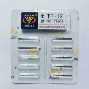 Đầu mài kim cương nha khoa tốc độ cao, dụng cụ khoan nha khoa dùng cho chuẩn bị và phục hình răng, sản phẩm nha khoa - Product Image 2