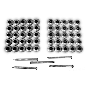 combined head twisted roofing nails with plastic washer
