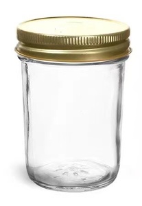 Pot de maçon en verre sans plomb bouteille de caviar épaissie pour le stockage de la mousse de gâteau à la confiture pot en verre élégant pour le stockage des aliments de qualité supérieure - Product Image 5