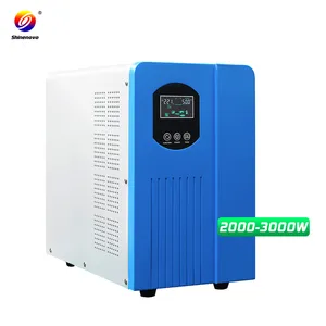 공장 핫 세일 2kw 2000w 순수 사인파 하이브리드 인버터 24/48 VDC 110/120/220/230/240 VAC 그리드 태양 광 발전 시스템