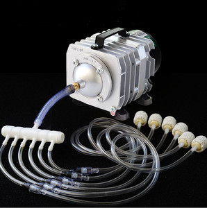 Pompa ad aria elettromagnetica originale Hailea serie ACO ACO-208 ACO-308 ACO-318 ACO-328, aeratore per acquario e <span class=keywords><strong>laghetto</strong></span> per pesci Koi - Product Image 1