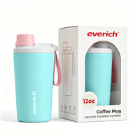 Tasses à café personnalisées, tasse de voyage en acier inoxydable, tasse à sublimation, acier 18/8, 12H/24H