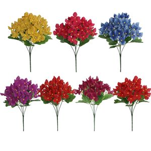 Wholesale <b>Artificial</b> <b>Hydrangea</b> <b>Flower</b> For Home Table Floral Decor Wedding Layout Outdoor Landscape Engineering Decoration - Product Image 4